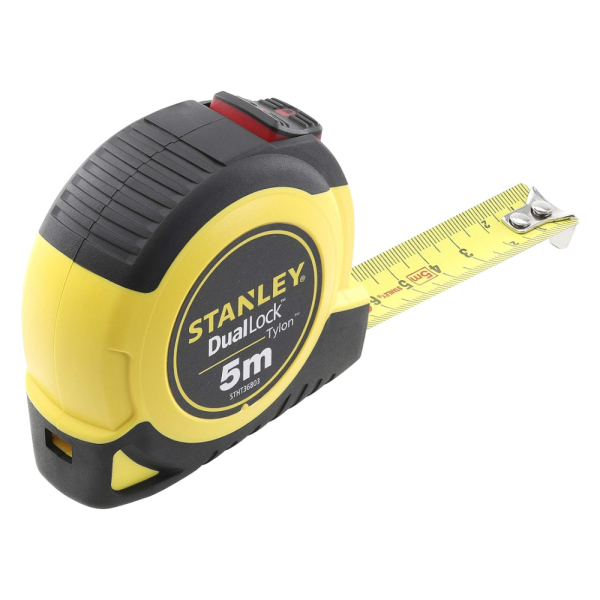 Рулетка STANLEY TYLON DUAL LOCK измерительная 5м*19мм     STHT36803-0