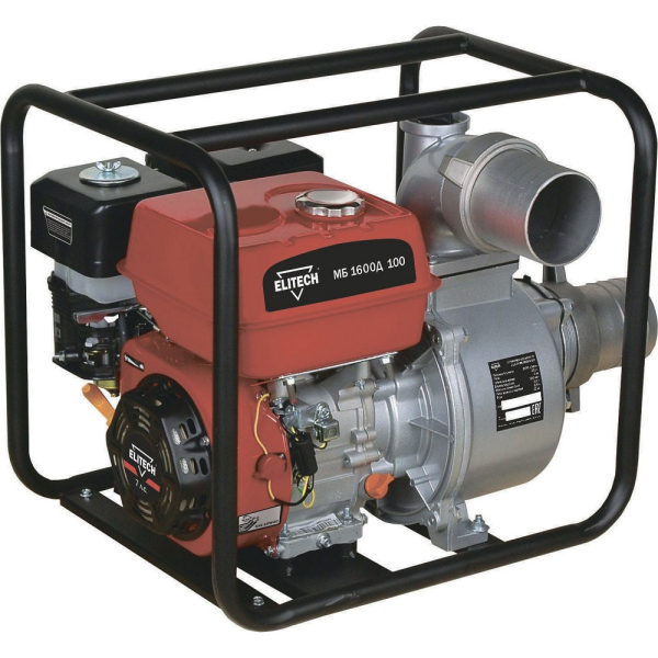 Мотопомпа ELITECH МБ 1600 Д 100