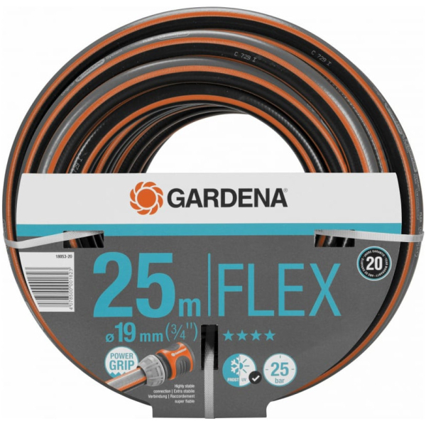 Шланг Gardena Flex 9x9 3/4" 25 м     18053-20.000.00