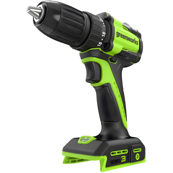 Дрель-шуруповерт аккумуляторный GREENWORKS DD345 24 V без акк и з/у   3708307