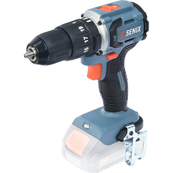 Дрель ударная аккумуляторная SENIX PDHX2-M2-EU-0, без акб и зу