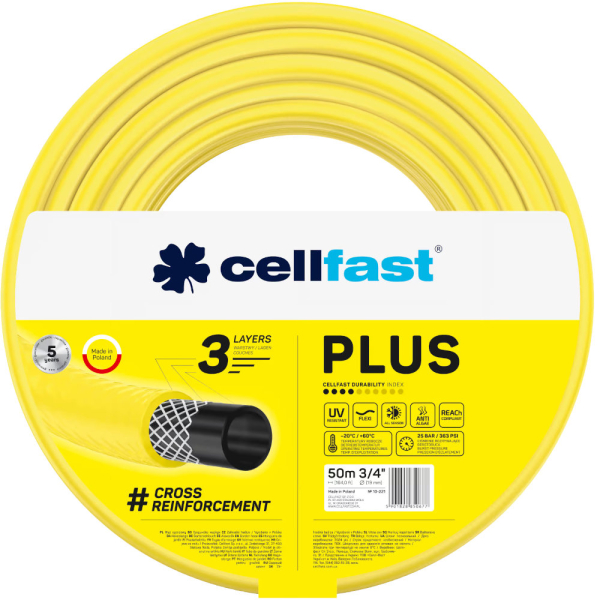 Шланг CELLFAST PLUS 3/4'' 50 м