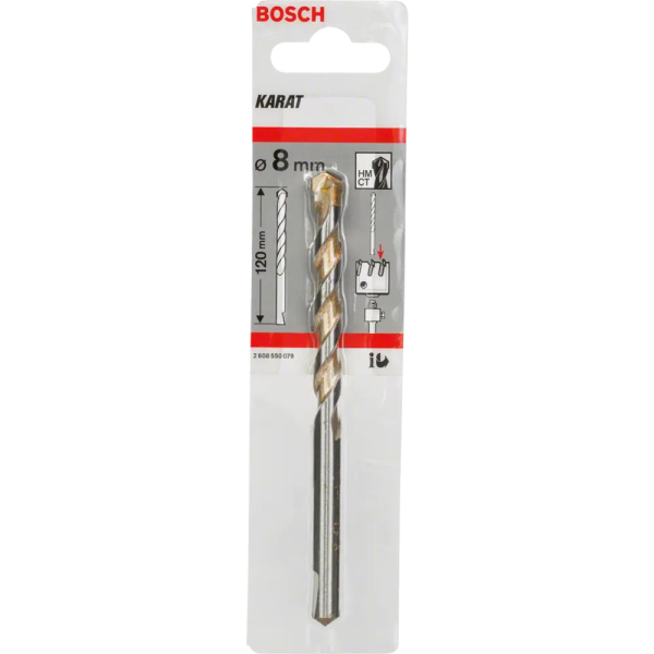 Сверло BOSCH центрирующее 8мм    2.608.550.079
