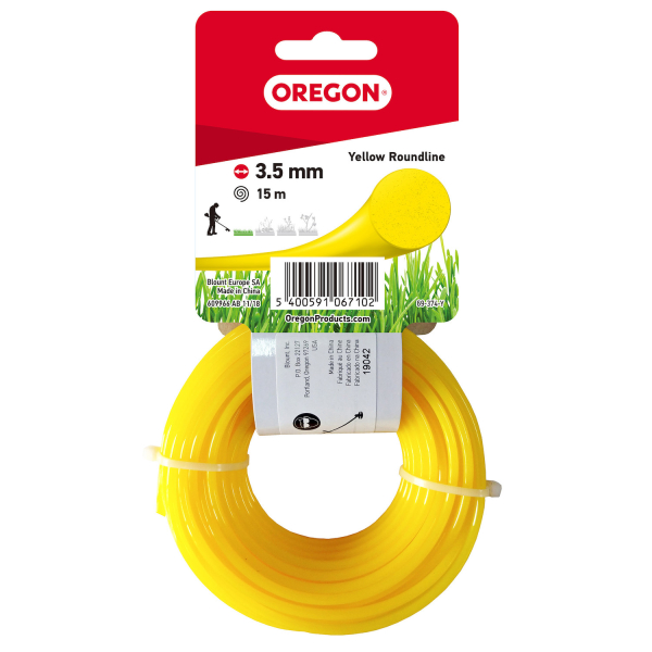Леска Oregon Yellow Round 3,5*15 м     69-374-Y