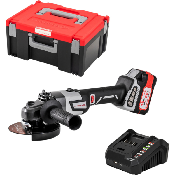 Набор Интерскол МультиМакс-36 (ММ-36ВЭ, УШМ-3612ВЭ, АПИ-4(2)/18(36), ЗУ-4/18(36), МБ-150)