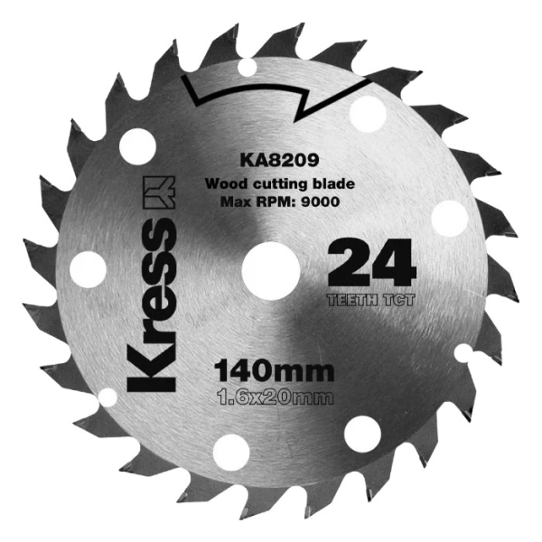 Диск п/п KRESS KA8209 140*20*24z 