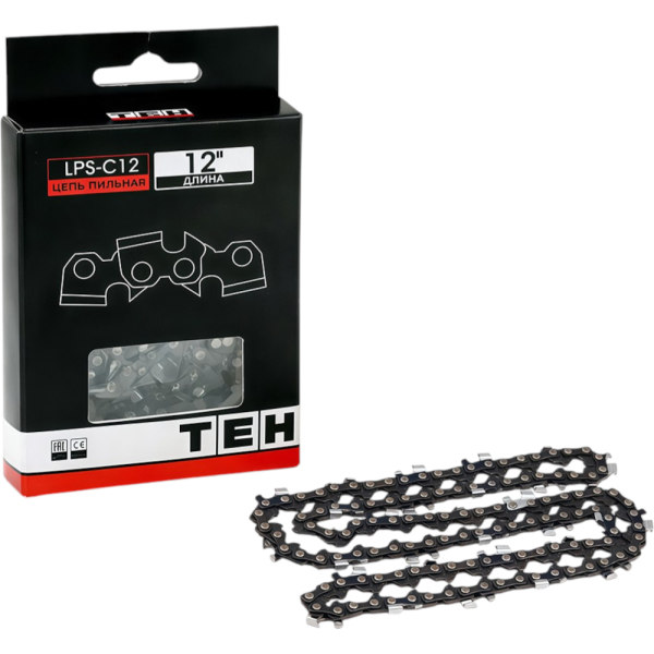 Цепь 12" 1/4 - 1,1 - 62 для аккумуляторной цепной пилы TEH LPS-C12