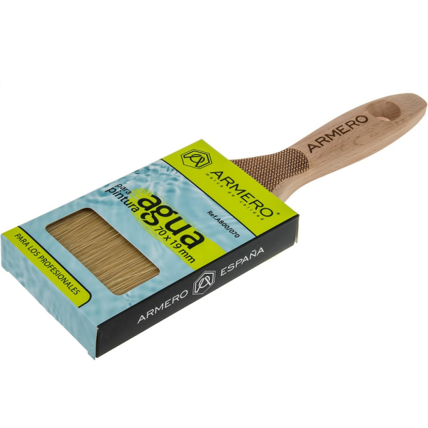 Кисть малярная ARMERO 70*19мм для лаков и красок на водной основе   A800/070