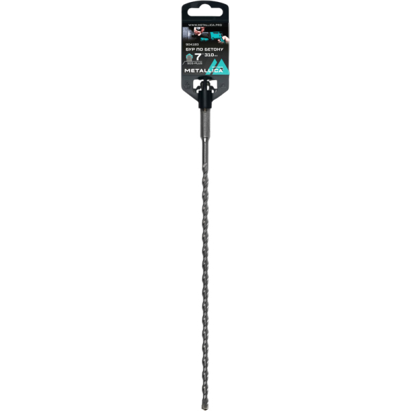 Бур по бетону SDS-plus METALLICA Optima 7х310/250 мм   904183