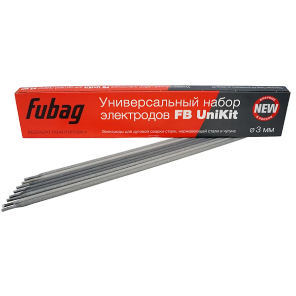 Электроды Fubag универсальный набор FB UniKit D 3.0мм (0.9 кг)    38883