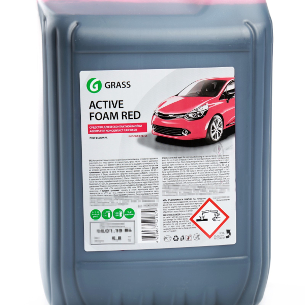 Моющее средство для бесконтактной мойки GRASS "Active Foam RED" 6кг