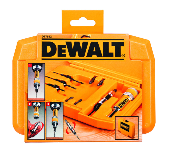 Набор бит DEWALT DT 7612 из 12 штук
