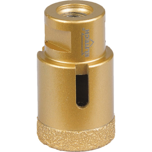 Коронка алмазная ELITECH 27мм*М14