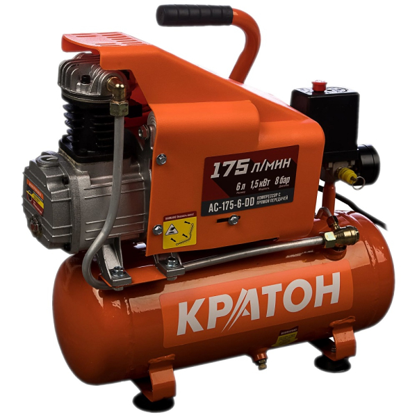 Компрессор КРАТОН с прямой передачей AC-175-6-DD