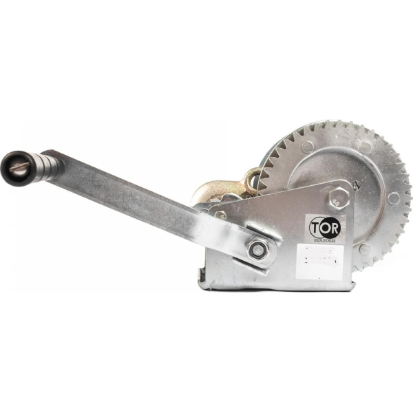 Лебедка ручная барабанная TOR ЛН-2500 (LHW) г/п 1,0 т, длина троса 10 м   11312