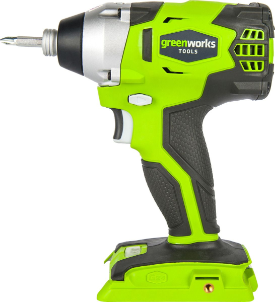 Шуруповерт аккумуляторный GREENWORKS GD24DD 24 V без акк и з/у   3801407
