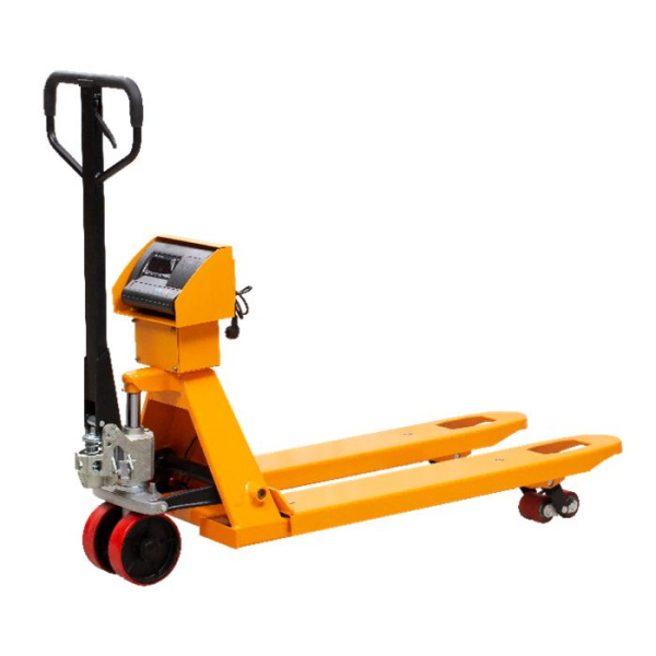 Тележка гидравлическая TOR CBY-CW2 2500 кг 1150 мм полиуретановые колеса с весами   1023986