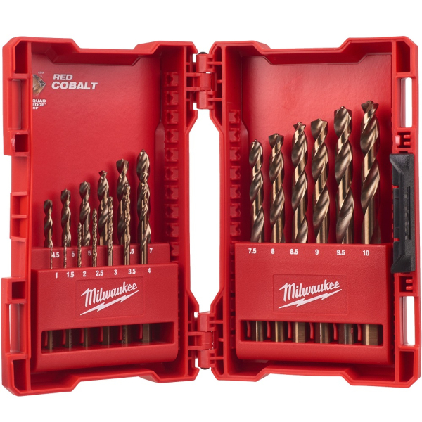 Набор сверл Milwaukee HSS-G Co 19 шт