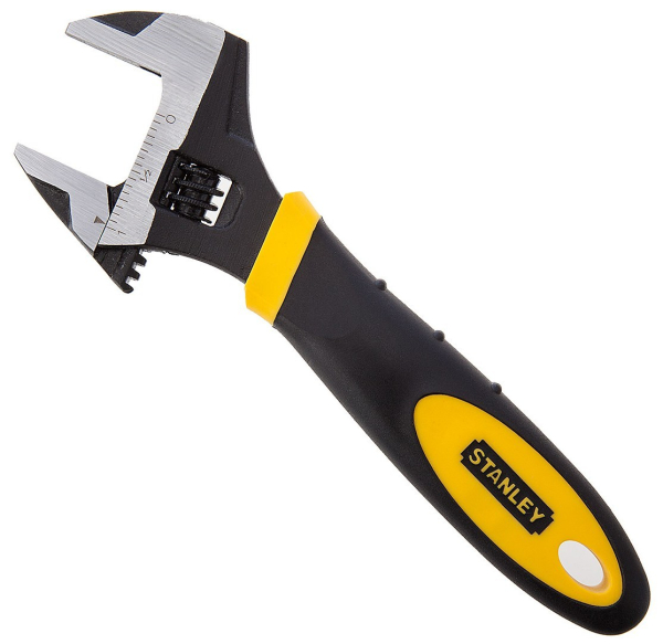 Ключ STANLEY MAXSTEEL гаечный разводной 200мм     0-90-948