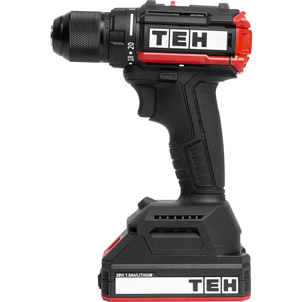 Дрель аккумуляторная 20V TEH TDBL220