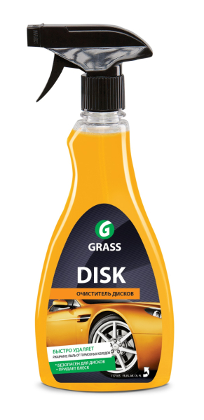 Средство для очистки колесных дисков GRASS "DISK" 0,5л   117105
