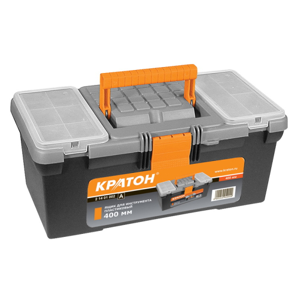 Ящик для инструмента КРАТОН пластиковый 400мм   2 14 01 002