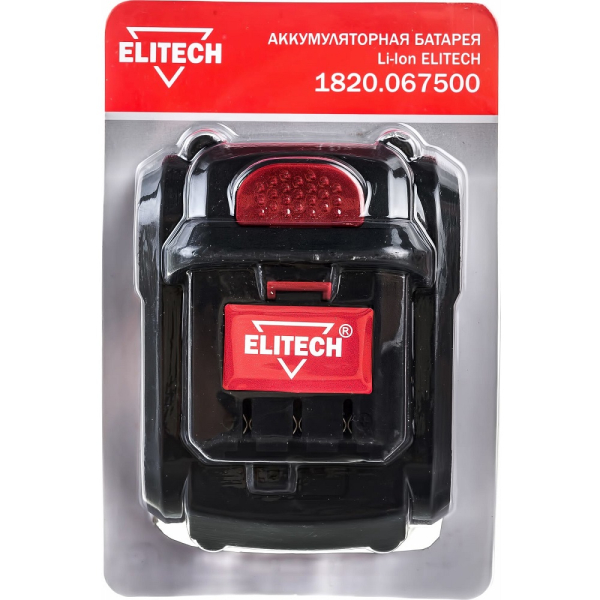 Аккумуляторная батарея ELITECH 14.4 V 4.0Ач   1820.067500