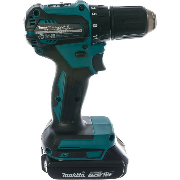 Дрель аккумуляторная Makita DDF 483 SYE Li-ion