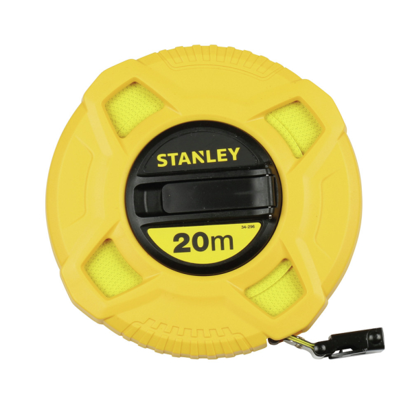 Рулетка STANLEY FIBERGLAASS измерительная 20м*12,7мм     0-34-296