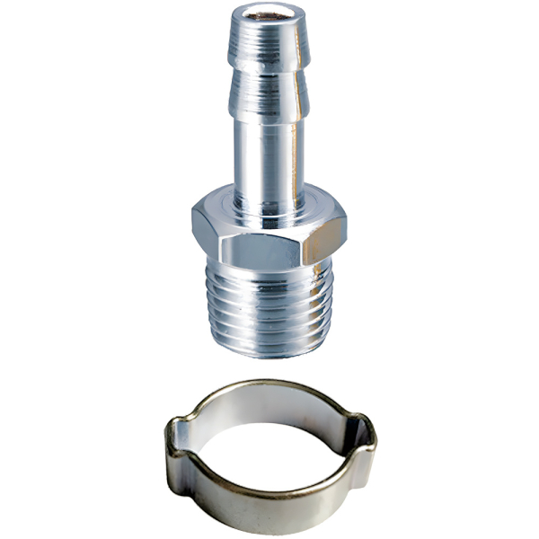 Разъемное соединение Fubag переходник 1/4"M на елочку 8мм   (180261)