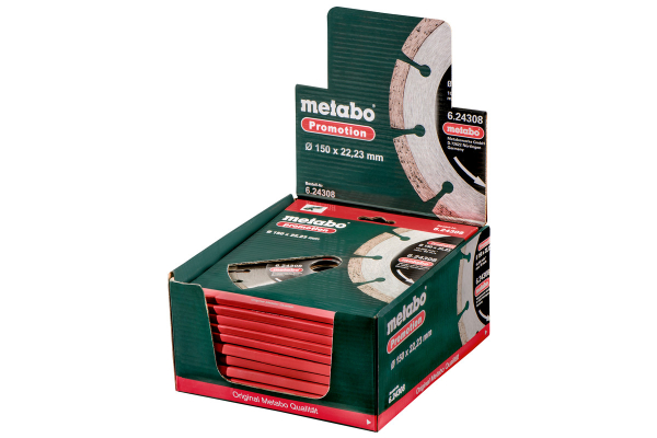 Диск алмазный Metabo 150*22,2 мм сегмент