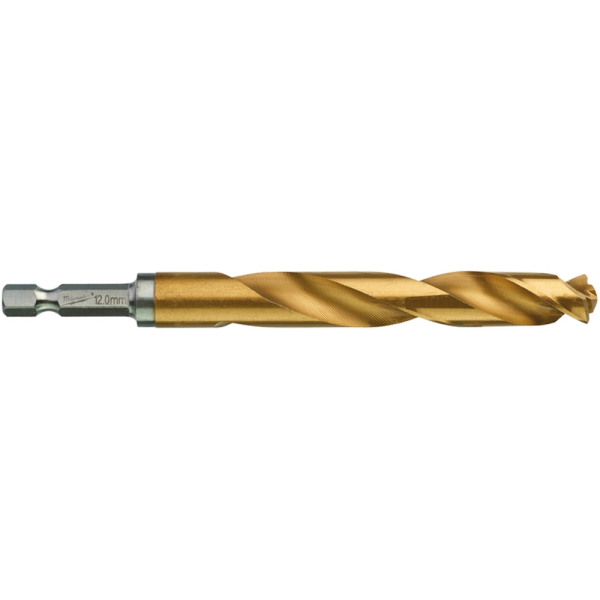 Сверло Milwaukee RedHEX HSS-G TiN по металлу 12 мм