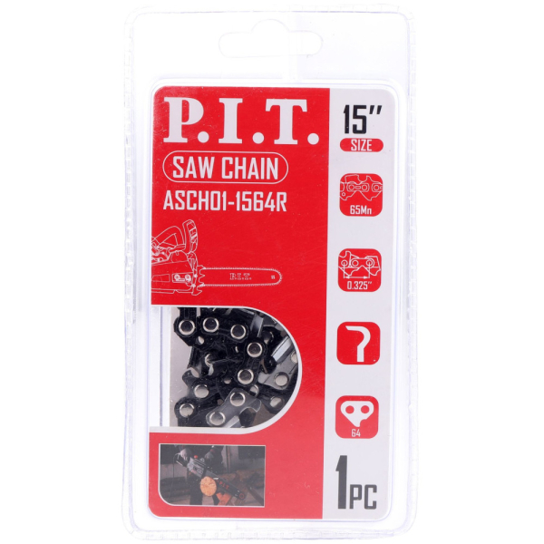 Цепь P.I.T. 15" 0,325-1,5-64   ASCH01-1564R