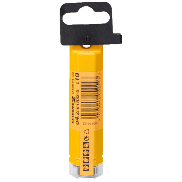 Сверло DEWALT по металлу 4,2*75 (10 штук в упаковке)   DT 5544