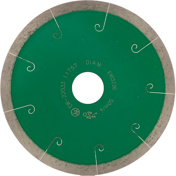 Диск алмазный DIAM 1A1R GRANITE-ELITE 125*22.2 мм сплошной