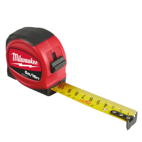 Рулетка Milwaukee SLIMLINE 5м*25мм 16фт