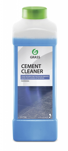 Очиститель после ремонта GRASS "CEMENT CLEANER" 1кг   217100