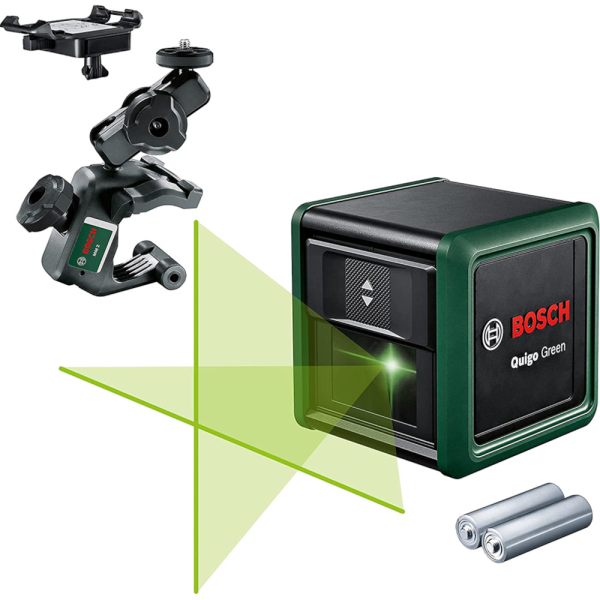 Лазерный уровень BOSCH QUIGO Green + MM2  0.603.663.C02 