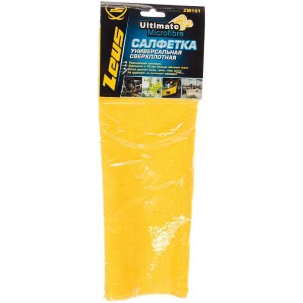 Салфетка ZEUS универсальная из микрофибры 35х35 см   	ZM101