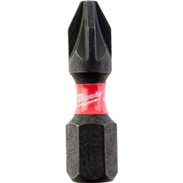 Набор бит Milwaukee SHOCKWAVE PZ2 25мм из 25 штук 