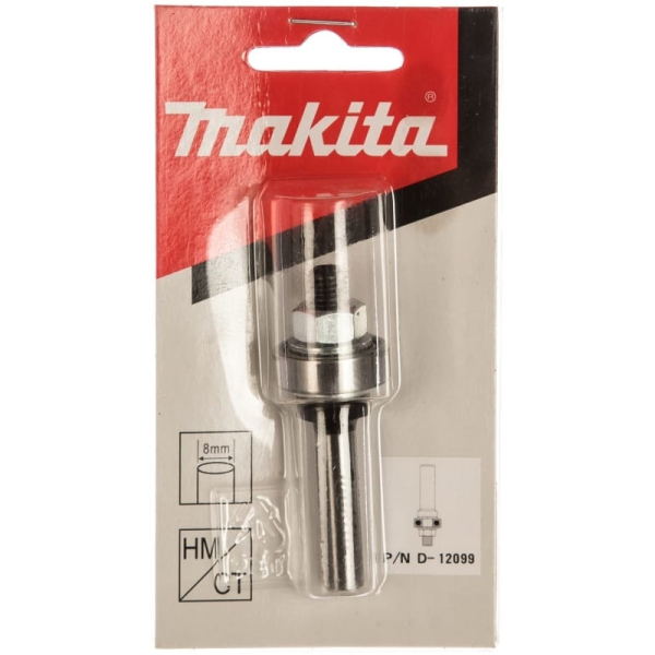 Стержень с гайкой Makita d8х8 для пазовых дисковых фрез   D-12099