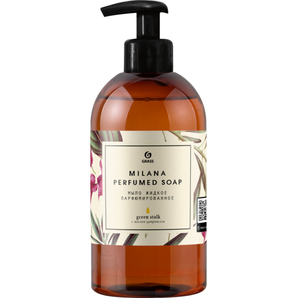Крем парфюмированный питательный GRASS "Milana" Green Stalk 300мл   145000