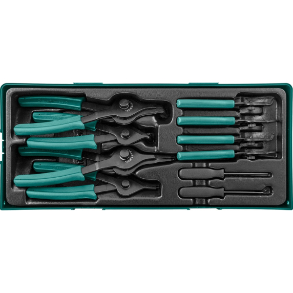 Набор щипцов JONNESWAY для стопорных колец 10 пр.