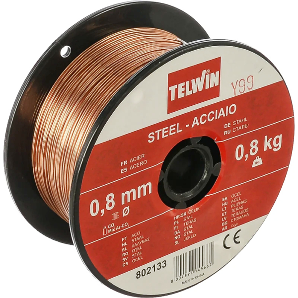 Проволока Blueweld 0.8 мм омедненная 0.8 кг (802133)