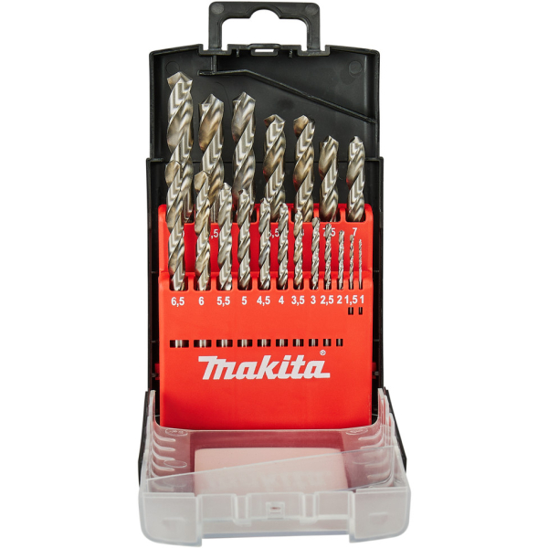 Набор сверл Makita по металлу из 19 штук   D-29941