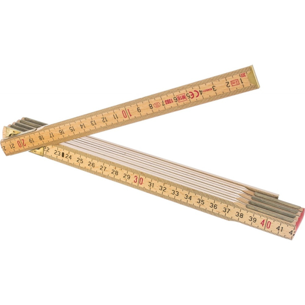 Метр складной STANLEY деревянный 2м     0-35-455