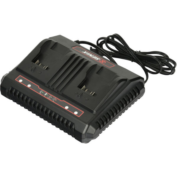 Зарядное устройство двойное SENIX CHDX2-M-EU, X2 20V, 3A