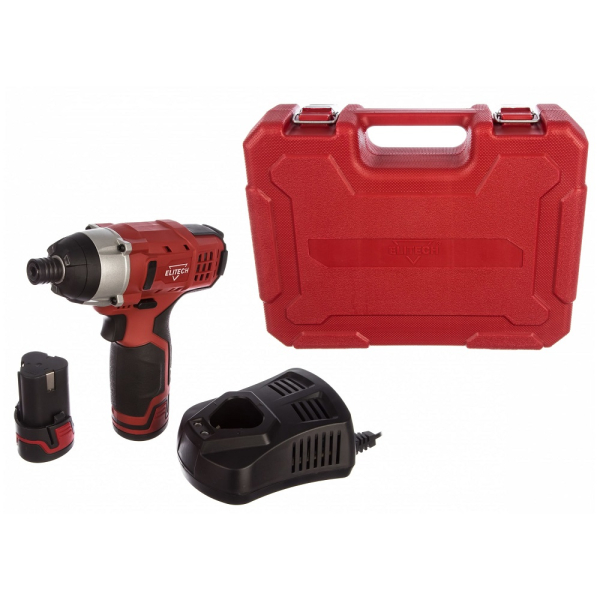 Шуруповерт аккумуляторный ELITECH ВА 10.8 УЛК2 (1.5Ач)