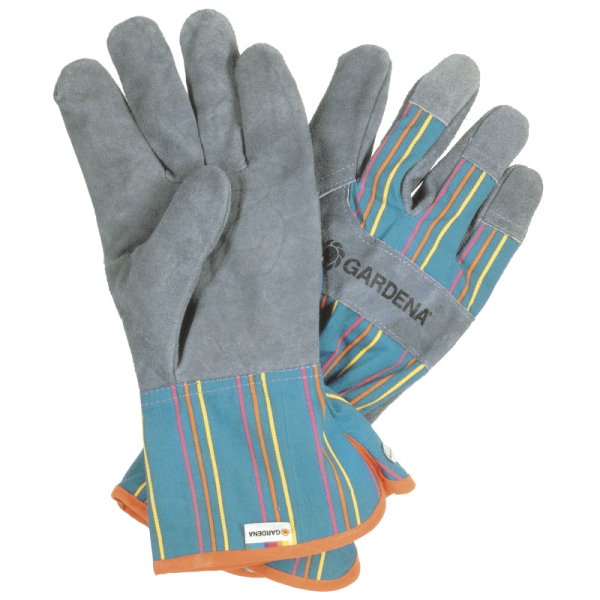Перчатки садовые Gardena кожаные   00571-20.000.00
