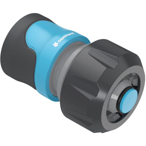 Коннектор CELLFAST SAFETOUCH IDEALLINE с аквастопом 3/4''